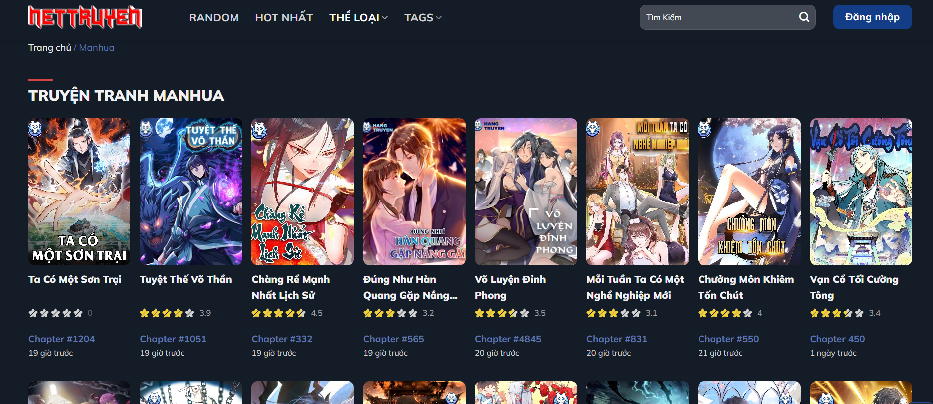 Truyện tranh Manhua